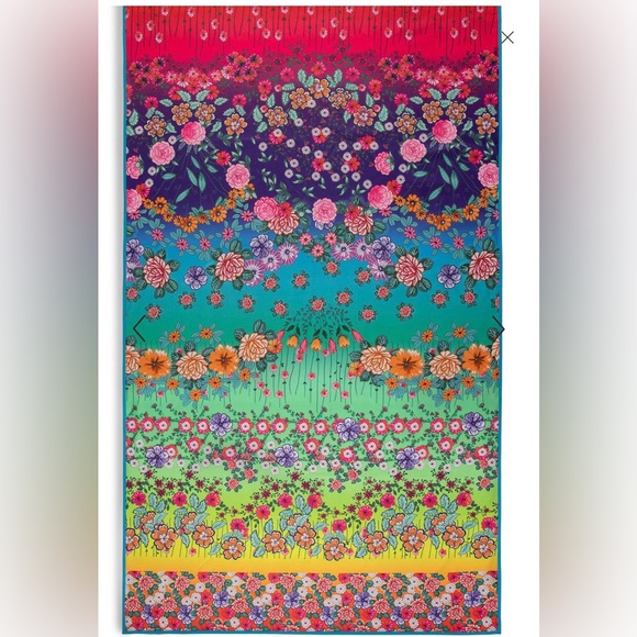 Johnny was Rainbow phoenix beach towel. - Picture 5 of 7